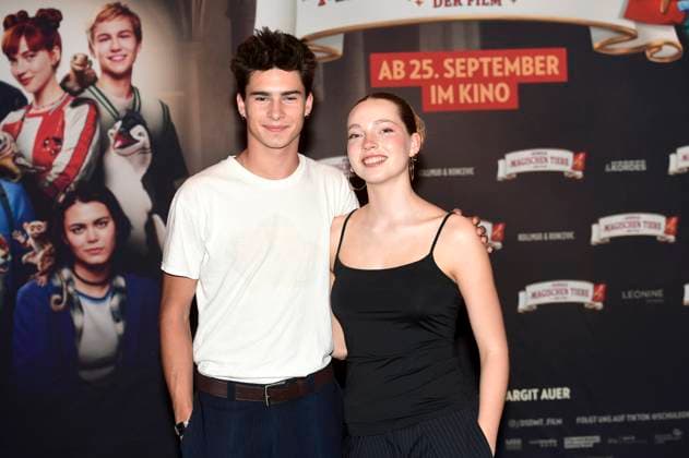 Loris Sichrovsky and Emilia Maier at the premiere of the movie The School of Magical Animals 4 at the Astor Grand Cinema Hannover, 20 09 2025 Foto:xN.xHeuselx xFuturexImagex tiere_hannover_5915