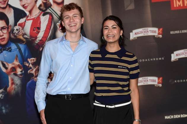 Leonard Conrads and Tomomi Themann at the premiere of the movie The School of Magical Beasts 4 at the Astor Grand Cinema Hannover, 20 09 2025 Foto:xN.xHeuselx xFuturexImagex tiere_hannover_5917