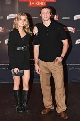 Emilia Pieske and Luis Vorbach at the premiere of the movie Die Schule der magischen Tiere 4 at the Astor Grand Cinema Hannover, 20 09 2025 Foto:xN.xHeuselx xFuturexImagex tiere_hannover_5919