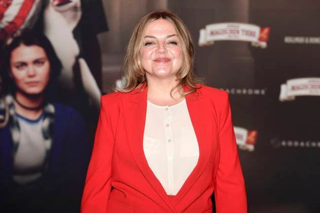 Annett Louisan at the premiere of the movie Die Schule der magischen Tiere 4 at the Astor Grand Cinema Hannover, 20 09 2025 Foto:xN.xHeuselx xFuturexImagex tiere_hannover_5923
