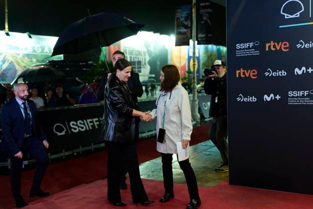 73rd San Sebastian International Film Festival: In-I In Motion Red Carpet Juliette Binoche attended In-I In Motion Red Carpet during 73rd San Sebastian International Film Festival at Victoria Eugenia Theatre on September 20, 2025 in Donostia San Sebastian, Spain Photo by IMAGO MPG Donostia San Sebastian Victoria Eugenia Theatre Euskadi Spain  Copyright: xMPGx