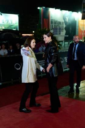 73rd San Sebastian International Film Festival: In-I In Motion Red Carpet Juliette Binoche attended In-I In Motion Red Carpet during 73rd San Sebastian International Film Festival at Victoria Eugenia Theatre on September 20, 2025 in Donostia San Sebastian, Spain Photo by IMAGO MPG Donostia San Sebastian Victoria Eugenia Theatre Euskadi Spain  Copyright: xMPGx