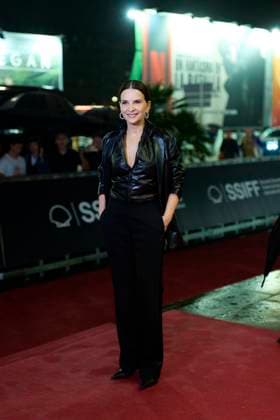 73rd San Sebastian International Film Festival: In-I In Motion Red Carpet Juliette Binoche attended In-I In Motion Red Carpet during 73rd San Sebastian International Film Festival at Victoria Eugenia Theatre on September 20, 2025 in Donostia San Sebastian, Spain Photo by IMAGO MPG Donostia San Sebastian Victoria Eugenia Theatre Euskadi Spain  Copyright: xMPGx