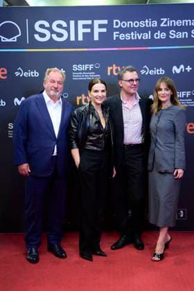 73rd San Sebastian International Film Festival: In-I In Motion Red Carpet Juliette Binoche attended In-I In Motion Red Carpet during 73rd San Sebastian International Film Festival at Victoria Eugenia Theatre on September 20, 2025 in Donostia San Sebastian, Spain Photo by IMAGO MPG Donostia San Sebastian Victoria Eugenia Theatre Euskadi Spain  Copyright: xMPGx