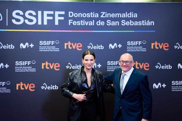 73rd San Sebastian International Film Festival: In-I In Motion Red Carpet Juliette Binoche attended In-I In Motion Red Carpet during 73rd San Sebastian International Film Festival at Victoria Eugenia Theatre on September 20, 2025 in Donostia San Sebastian, Spain Photo by IMAGO MPG Donostia San Sebastian Victoria Eugenia Theatre Euskadi Spain  Copyright: xMPGx
