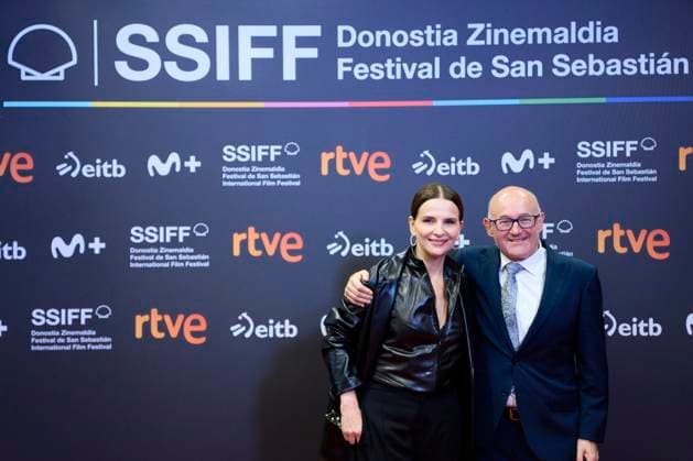 73rd San Sebastian International Film Festival: In-I In Motion Red Carpet Juliette Binoche attended In-I In Motion Red Carpet during 73rd San Sebastian International Film Festival at Victoria Eugenia Theatre on September 20, 2025 in Donostia San Sebastian, Spain Photo by IMAGO MPG Donostia San Sebastian Victoria Eugenia Theatre Euskadi Spain  Copyright: xMPGx