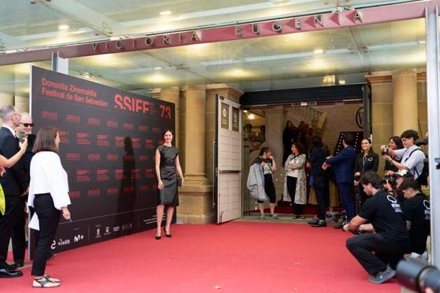 73rd San Sebastian International Film Festival - ffeksjonverdi Sentimental Value - Red Carpet Renate Reinsve attended Affeksjonverdi Sentimental Value Red Carpet during 73rd San Sebastian International Film Festival at Victoria Eugenia Theatre on September 20, 2025 in Donostia San Sebastian, Spain Photo by ABACAPRESS.COM Donostia San Sebastian Euskadi Spain  Copyright: xABACAx