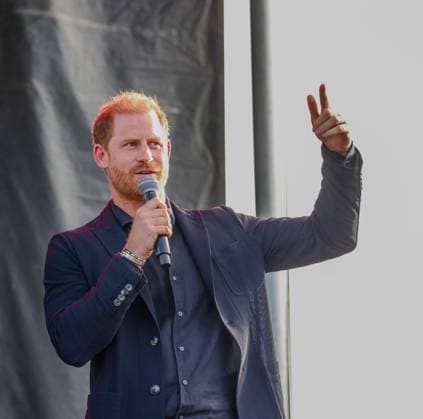 September 20, 2025, Santa Barbara, California, USA: Prince Harry, the Duke of Sussex, is as charming as ever as he graced the stage at One805 Live Concert at movie star Costner s Santa Barbara oceanfront estate in Summerland, CA, where Harry was about to give out the Heart of the Community AwardÃ¢â‚¬Â. One805.org is a multi-million-dollar fundraiser supporting mental health for Santa Barbara CountyÃ¢â‚¬â ¢s first responders. Santa Barbara USA - ZUMAk144 20250920_znp_k144_012 Copyright: xAmyxKatzx