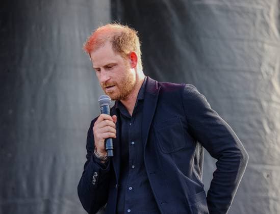 September 20, 2025, Santa Barbara, California, USA: Prince Harry, the Duke of Sussex, is as charming as ever as he graced the stage at One805 Live Concert at movie star Costner s Santa Barbara oceanfront estate in Summerland, CA, where Harry was about to give out the Heart of the Community AwardÃ¢â‚¬Â. One805.org is a multi-million-dollar fundraiser supporting mental health for Santa Barbara CountyÃ¢â‚¬â ¢s first responders. Santa Barbara USA - ZUMAk144 20250920_znp_k144_022 Copyright: xAmyxKatzx