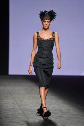 MALNE Mercedes-Benz Fashion Week de Madrid A model walks the runway wearing a design by MALNE during Mercedes-Benz Fashion Week de Madrid in IFERMA, 20 de septiembre 2025 Spain Featuring: A model walks the runway wearing a design by MALNE during Mercedes-Benz Fashion Week de Madrid in IFERMA, 20 de septiembre 2025 Spain Where: Madrid, Spain When: 20 Sep 2025 Credit: Oscar Gonzalez WENN Madrid Spain Copyright: xOscarxGonzalez WENNx wenn40663424 OFA ZOJx wenn40663424
