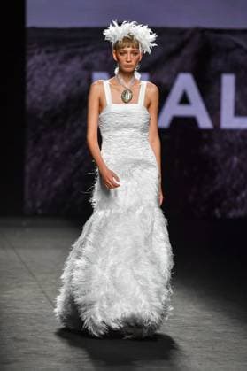 MALNE Mercedes-Benz Fashion Week de Madrid A model walks the runway wearing a design by MALNE during Mercedes-Benz Fashion Week de Madrid in IFERMA, 20 de septiembre 2025 Spain Featuring: A model walks the runway wearing a design by MALNE during Mercedes-Benz Fashion Week de Madrid in IFERMA, 20 de septiembre 2025 Spain Where: Madrid, Spain When: 20 Sep 2025 Credit: Oscar Gonzalez WENN Madrid Spain Copyright: xOscarxGonzalez WENNx wenn40663379 OFA ZOJx wenn40663379
