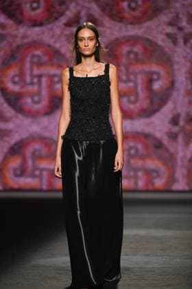 FELY CAMPO Fashion Week de Madrid A model walks the runway wearing a design by FELY CAMPO during Mercedes-Benz Fashion Week de Madrid in IFERMA, 20 de septiembre 2025 Spain Featuring: A model walks the runway wearing a design by Fely Campo during Mercedes-Benz Fashion Week de Madrid in IFERMA, 20 septiembre 2025 Spain Where: Madrid, Spain When: 20 Sep 2025 Credit: Oscar Gonzalez WENN Madrid Spain Copyright: xOscarxGonzalez WENNx wenn40662554 OFA ZOJx wenn40662554
