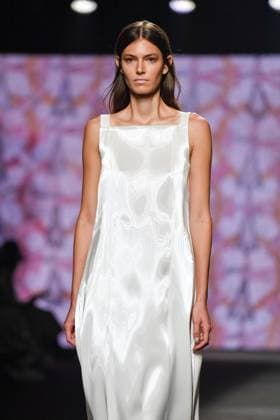 FELY CAMPO Fashion Week de Madrid A model walks the runway wearing a design by FELY CAMPO during Mercedes-Benz Fashion Week de Madrid in IFERMA, 20 de septiembre 2025 Spain Featuring: A model walks the runway wearing a design by Fely Campo during Mercedes-Benz Fashion Week de Madrid in IFERMA, 20 septiembre 2025 Spain Where: Madrid, Spain When: 20 Sep 2025 Credit: Oscar Gonzalez WENN Madrid Spain Copyright: xOscarxGonzalez WENNx wenn40662553 OFA ZOJx wenn40662553