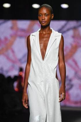 FELY CAMPO Fashion Week de Madrid A model walks the runway wearing a design by FELY CAMPO during Mercedes-Benz Fashion Week de Madrid in IFERMA, 20 de septiembre 2025 Spain Featuring: A model walks the runway wearing a design by Fely Campo during Mercedes-Benz Fashion Week de Madrid in IFERMA, 20 septiembre 2025 Spain Where: Madrid, Spain When: 20 Sep 2025 Credit: Oscar Gonzalez WENN Madrid Spain Copyright: xOscarxGonzalez WENNx wenn40662549 OFA ZOJx wenn40662549