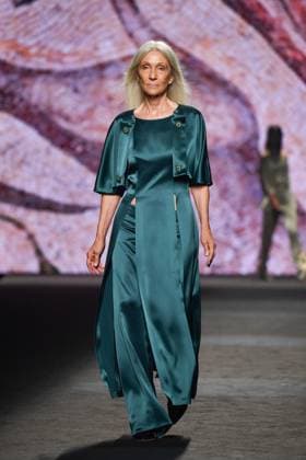 FELY CAMPO Fashion Week de Madrid A model walks the runway wearing a design by FELY CAMPO during Mercedes-Benz Fashion Week de Madrid in IFERMA, 20 de septiembre 2025 Spain Featuring: A model walks the runway wearing a design by Fely Campo during Mercedes-Benz Fashion Week de Madrid in IFERMA, 20 septiembre 2025 Spain Where: Madrid, Spain When: 20 Sep 2025 Credit: Oscar Gonzalez WENN Madrid Spain Copyright: xOscarxGonzalez WENNx wenn40662519 OFA ZOJx wenn40662519