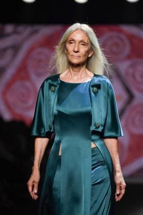 FELY CAMPO Fashion Week de Madrid A model walks the runway wearing a design by FELY CAMPO during Mercedes-Benz Fashion Week de Madrid in IFERMA, 20 de septiembre 2025 Spain Featuring: A model walks the runway wearing a design by Fely Campo during Mercedes-Benz Fashion Week de Madrid in IFERMA, 20 septiembre 2025 Spain Where: Madrid, Spain When: 20 Sep 2025 Credit: Oscar Gonzalez WENN Madrid Spain Copyright: xOscarxGonzalez WENNx wenn40662520 OFA ZOJx wenn40662520