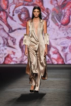 FELY CAMPO Fashion Week de Madrid A model walks the runway wearing a design by FELY CAMPO during Mercedes-Benz Fashion Week de Madrid in IFERMA, 20 de septiembre 2025 Spain Featuring: A model walks the runway wearing a design by Fely Campo during Mercedes-Benz Fashion Week de Madrid in IFERMA, 20 septiembre 2025 Spain Where: Madrid, Spain When: 20 Sep 2025 Credit: Oscar Gonzalez WENN Madrid Spain Copyright: xOscarxGonzalez WENNx wenn40662517 OFA ZOJx wenn40662517