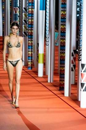 Model at the Dolores CortÃ s Fashion Show at the Mercedes Benz Fashion Week Madrid Spring Summer 2026 at the Ifema Madrid exhibition center, 20 09 2025 Foto:xDyDxFotografosx xFuturexImagex cortes_5942