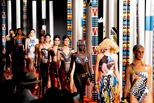 Models at the Dolores CortÃ s Fashion Show at the Mercedes Benz Fashion Week Madrid Spring Summer 2026 at the Ifema Madrid exhibition center, 20 09 2025 Foto:xDyDxFotografosx xFuturexImagex cortes_5949