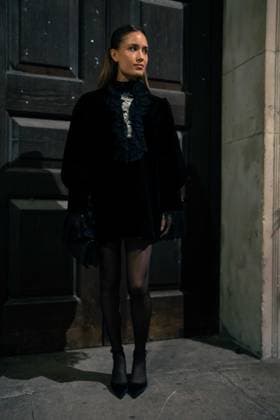Richard Quinn - Runway - LFW September 2025 Guest arrives at the Richard Quinn show during London Fashion Week September 2025 at St John s Smith Square., Credit:Lounis Tiar Avalon United Kingdom, London  Copyright: xLounisxTiarx xAvalonx 1039006071