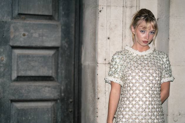 Richard Quinn - Runway - LFW September 2025 Lola Clark arrives at the Richard Quinn show during London Fashion Week September 2025 at St John s Smith Square., Credit:Lounis Tiar Avalon United Kingdom, London  Copyright: xLounisxTiarx xAvalonx 1039009396