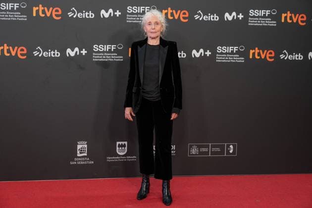 Presentation of Le cri des grades at the San Sebastian International Film Festival IRUN, SPAIN - SEPTEMBER 21: French director Claire Denis attends the official section, competing for the Golden Shell at the San Sebastian International Film Festival in Irun, Spain on September 21, 2025. Javi Julio Anadolu Irun Spain. Editorial use only. Please get in touch for any other usage.  Copyright: x2025xAnadoluxJavixJuliox