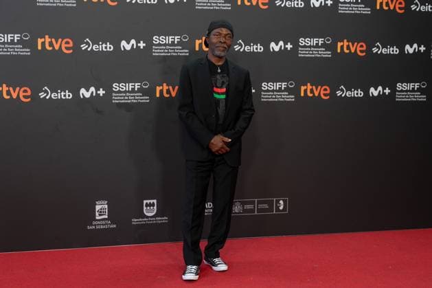 Presentation of Le cri des grades at the San Sebastian International Film Festival IRUN, SPAIN - SEPTEMBER 21: Actor Isaach De Bankole attends the official section, competing for the Golden Shell at the San Sebastian International Film Festival in Irun, Spain on September 21, 2025. Javi Julio Anadolu Irun Spain. Editorial use only. Please get in touch for any other usage.  Copyright: x2025xAnadoluxJavixJuliox