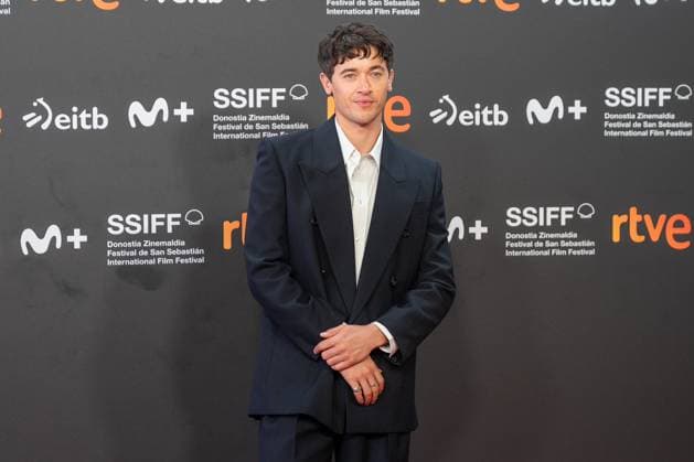Presentation of Le cri des grades at the San Sebastian International Film Festival IRUN, SPAIN - SEPTEMBER 21: Actor Tom Blyth attends the official section, competing for the Golden Shell at the San Sebastian International Film Festival in Irun, Spain on September 21, 2025. Javi Julio Anadolu Irun Spain. Editorial use only. Please get in touch for any other usage.  Copyright: x2025xAnadoluxJavixJuliox
