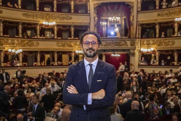 Milan, Teatro alla Scala Ceremony for the Enterprise and Work Award and the Enterprise Value Award of the Chamber of Commerce of Milan, Monza, Brianza, Lodi. Pictured: President of Assolombarda, Alvise Biffi.  Copyright: xFrancescoxEnriquezx xipa-agency.netx xFrancescoxEnriquezx IPA_Agency_IPA65419098