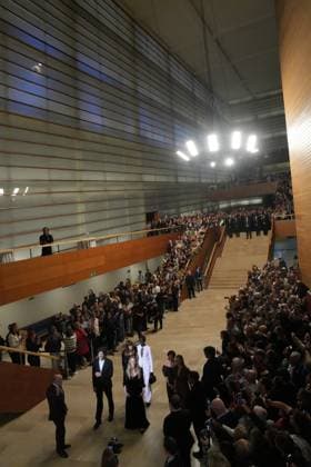 Presentation of the film Couture at the 73rd edition of the San Sebastian Film Festival The film crew leaving the presentation of the film Couture, at the 73rd edition of the San Sebastian Film Festival, at the Kursaal Conference Center and Auditorium, September 21, 2025, in San Sebastian, Guipuzcoa, Basque Country Spain Couture is a French-American film directed by Alice Winocour that premieres today, September 21, The festival celebrates its 73rd edition from September 19 to 27, 2025, reinforcing its global prominence with 254 titles from 56 countries and an outstanding presence of Spanish cinema The participation of women behind the scenes increases and Basque cinema has 38 productions The event includes official sections, premieres, fo Copyright: xUnanuex 6972659