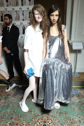 Simone Rocha backstage at London Fashion Week Simone Rocha Spring Summer 2026 backstage at London Fashion Week on September 21, 2025. CAP GOL GOL London England Unnited Kingdom Copyright: xRickxGold CapitalxPicturesx