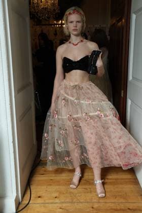 Simone Rocha backstage at London Fashion Week Simone Rocha Spring Summer 2026 backstage at London Fashion Week on September 21, 2025. CAP GOL GOL London England Unnited Kingdom Copyright: xRickxGold CapitalxPicturesx