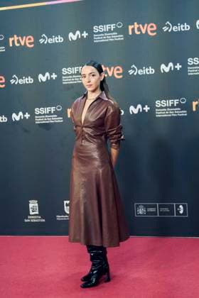 73rd San Sebastian International Film Festival: Couture Red Carpet Garance Marillier attended Couture Red Carpet during 73rd San Sebastian International Film Festival at Kursaal Theatre on September 21, 2025 in Donostia San Sebastian, Spain Photo by IMAGO MPG Donostia San Sebastian Kursaal Theatre Euskadi Spain  Copyright: xMPGx
