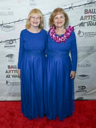 September 21, 2025, Los Angeles, California, USA: CILA BAU and HADASSA BAU attend Bau, Artist At War World Premiere. Los Angeles USA - ZUMAb173 20250921_aap_b173_016 Copyright: xBillyxBennightx