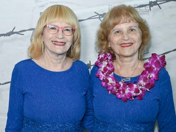 September 21, 2025, Los Angeles, California, USA: CILA BAU and HADASSA BAU attend Bau, Artist At War World Premiere. Los Angeles USA - ZUMAb173 20250921_aap_b173_017 Copyright: xBillyxBennightx