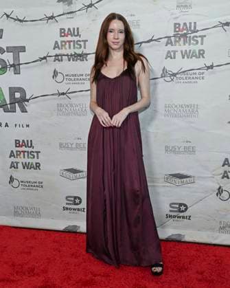 September 21, 2025, Los Angeles, California, USA: CALLIE ROSE DEETS attends Bau, Artist At War World Premiere. Los Angeles USA - ZUMAb173 20250921_aap_b173_021 Copyright: xBillyxBennightx