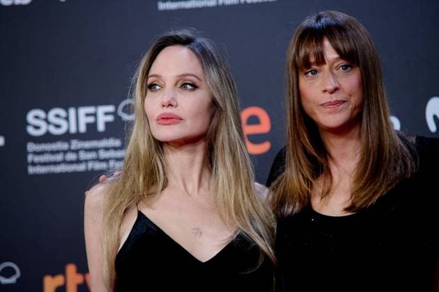 Couture - Red Carpet - 73rd San Sebastian International Film Festival Angelina Jolie attends the red carpet of the film Couture during the 73rd San Sebastian Donostia International Film Festival - Zinemaldia in San Sebastian, Spain, on September 21, 2025. San Sebastian Spain  Copyright: xCOOLMediax originalFilename: coolmedia-notitle250922_nprF3.jpg