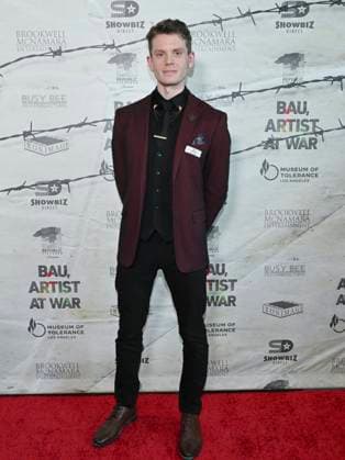 September 21, 2025, Los Angeles, California, USA: Actor REID CORNIN attends Bau, Artist At War World Premiere. Los Angeles USA - ZUMAb173 20250921_aap_b173_034 Copyright: xBillyxBennightx