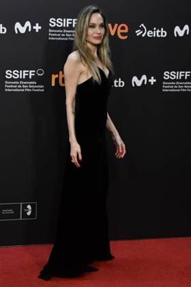 73eme Festival International du Film de San Sebastian 73rd San Sebastian International Film Festival COUTURE Red Carpet Angelina Jolie attends the Couture red carpet during the 73rd San Sebastian International Film Festival 448895 2025 09 21 San Sebastian Espagne  Copyright: xThomasxBohlenx STAR_448895_013