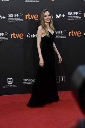 73eme Festival International du Film de San Sebastian 73rd San Sebastian International Film Festival COUTURE Red Carpet Angelina Jolie attends the Couture red carpet during the 73rd San Sebastian International Film Festival 448895 2025 09 21 San Sebastian Espagne  Copyright: xThomasxBohlenx STAR_448895_014