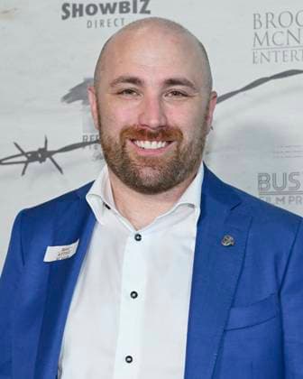 September 21, 2025, Los Angeles, California, USA: SHAWN SEIFERT attends Bau, Artist At War World Premiere. Los Angeles USA - ZUMAb173 20250921_aap_b173_047 Copyright: xBillyxBennightx