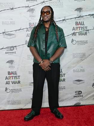 September 21, 2025, Los Angeles, California, USA: Grammy-winning Dutch music producer KIZZO attends Bau, Artist At War World Premiere. Los Angeles USA - ZUMAb173 20250921_aap_b173_055 Copyright: xBillyxBennightx