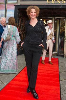 Heike Kloss at the premiere of the play Miss Merkel Mord in der Uckermark at the Komödie am Kurfürstendamm in the Ernst Reuter Saal Berlin, 21 09 2025 Foto:xC.xBehringx xFuturexImagex merkel_prem_5907