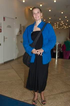 Jana Klinge at the premiere of the play Miss Merkel Mord in der Uckermark at the Komödie am Kurfürstendamm in the Ernst Reuter Saal Berlin, 21 09 2025 Foto:xC.xBehringx xFuturexImagex merkel_prem_5923
