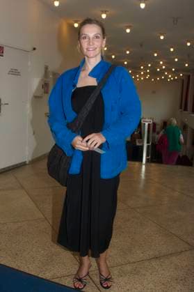 Jana Klinge at the premiere of the play Miss Merkel Mord in der Uckermark at the Komödie am Kurfürstendamm in the Ernst Reuter Saal Berlin, 21 09 2025 Foto:xC.xBehringx xFuturexImagex merkel_prem_5924