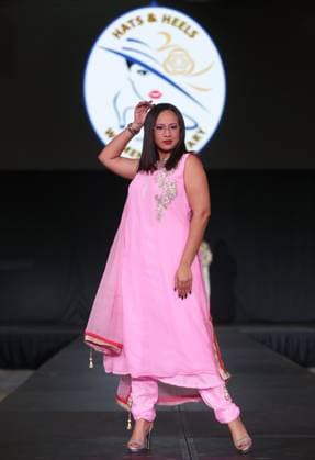 A model walks the runway wearing a creation by Krissi and Priya brand during the second annual Hats & Heels event by Rotary Trinidad and Tobago Hats & Heels event IN Port of Spain, Trinidad and Tobago, 21 September 2025. The event, which commemorates the United Nations International Day of Peace, aims to support Rotary s peacebuilding initiatives, particularly its youth empowerment project and support initiatives. Hats & Heels, a fashion show to raise funds for youth projects !ACHTUNG: NUR REDAKTIONELLE NUTZUNG!  Copyright: xAndreaxDexSilvax USA4716 20250922-55017995383_1