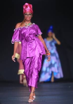 Two models walk the runway wearing creations by Matrix brand during the second annual Hats & Heels event by Rotary Trinidad and Tobago Hats & Heels event IN Port of Spain, Trinidad and Tobago, 21 September 2025. The event, which commemorates the United Nations International Day of Peace, aims to support Rotary s peacebuilding initiatives, particularly its youth empowerment project and support initiatives. Hats & Heels, a fashion show to raise funds for youth projects !ACHTUNG: NUR REDAKTIONELLE NUTZUNG!  Copyright: xAndreaxDexSilvax USA4739 20250922-55017995566_1