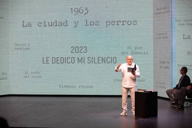 Ayuso presides over the presentation of the International Medal of the Arts and the Culture Awards 2025 of the Regional Government Tribute to Mario Vargas Llosa, during the presentation of the International Medal of the Arts and the Culture Awards 2025 of the Regional Government, at the Teatro Auditorio San Lorenzo de El Escorial, on September 22nd, 2025, in San Lorenzo de El Escorial, Madrid Spain The presentation of the International Medal of the Arts and the Culture Awards 2025 of the Regional Government of Madrid is an institutional event that recognizes extraordinary careers and contributions to the cultural, artistic and creative life of the Community of Madrid and Spain, in different disciplines 22 SEPTEMBER 2025 Madrid Madrid Spain  Copyright: xRafaelxBastantex 6973971