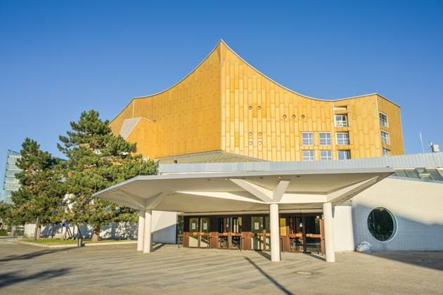 Philharmonie, Kulturforum, Tiergarten, Mitte, Berlin, Germany