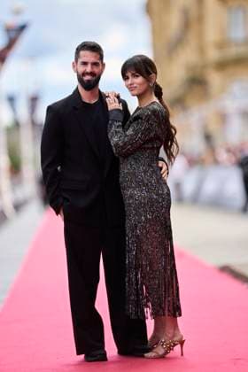 73rd San Sebastian - La Grazia Red Carpet Isco Alarcon, Sara Salamo attended La Grazia Red Carpet during 73rd San Sebastian International Film Festival at Victoria Eugenia Theatre on September 22, 2025 in Donostia San Sebastian, Spain. Photo by ABACAPRESS.COM San Sebastian Spain  Copyright: xABACAx
